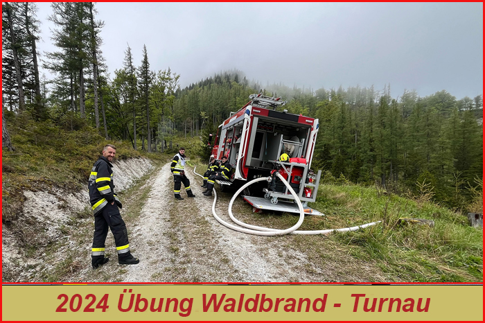 KHD Übung Waldbrand Turnau 2024