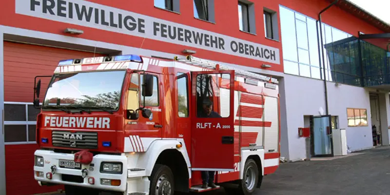 das Rüsthaus der Freiwilligen Feuerwehr Oberaich